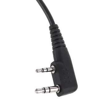 Кабел за прехвърляне на слушалки с жак 2 контакти до 3,5 мм 185 см, за да Retevis RT21 RT22 E65C Кабел за прехвърляне на слушалки с жак 2 контакти до 3,5 мм 185 см, за да Retevis RT21 RT22 E65C 3