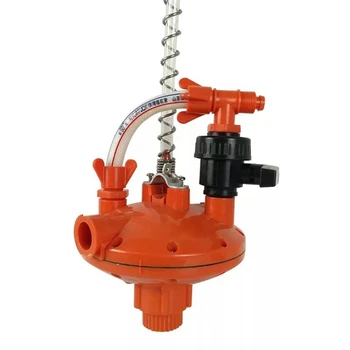 1 бр. регулатор на налягането на водата в течаща линия Автоматичен клапан за регулиране на налягането червен