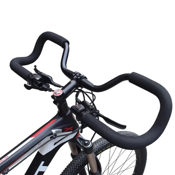 1 чифт 50-инчов велосипедни нескользящих дръжки, порести калъф, меки поролоновые мат дръжки на кормилото на 22.2 мм, аксесоари за велосипеди