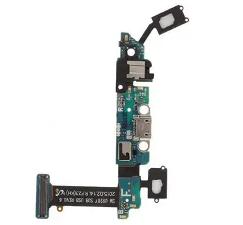 10 бр./лот, USB конектор за зареждане, докинг порт, гъвкав кабел за Samsung Galaxy S6 G920 G920F