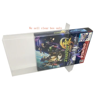 10 БР. Прозрачен капак кутии За WIIU игра Star Fox Zero с два диска, Лимитирана серия, дисплей, защитна кутия за домашни любимци