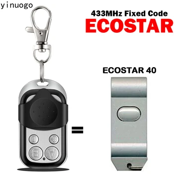 100% Клонинг на ECOSTAR 40 Дистанционно управление на гаражни врати 433,92 Mhz Фиксиран Код Предавател За отваряне на гаражни врати ECOSTAR 40 дистанционно управление