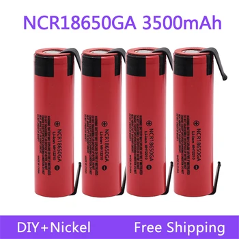100% Оригинален 18650 Батерия NCR18650GA 3,7 3500 mah 18650 литиево-йонна Акумулаторна Батерия За Фенерче батерия САМ Никел 100% Оригинален 18650 Батерия NCR18650GA 3,7 3500 mah 18650 литиево-йонна Акумулаторна Батерия За Фенерче батерия САМ Никел 0