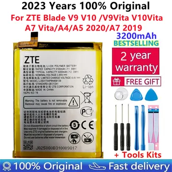 100% Оригинална Батерия на мобилен телефон с капацитет 3200 mah За ZTE Blade V9 V10/V9Vita V10Vita/A7 Vita/A4/A5 2020/A7 2019 Батерии Bateria