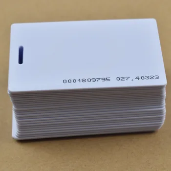 1000 бр./лот 125 khz rfid EM ID дебела карта карта на системи за контрол на достъпа с RFID карта с вътрешен код 18