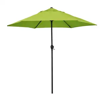 102-инчов hexagonal чадър за вътрешен двор с однотонным принтом цвят лайм