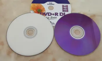10шт VB DVD + R DL 8.5 GB двуслойни D9L 8X 240 мин Обемна опаковка с 5 пакети за cd-та