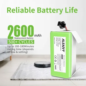 18650 14,4 v 2600 mah литиево-йонна батерия за Conga Excellence 990 Ecovacs Deebot N79 N79S DN622, Eufy Robovac 11 11S 12 15C 15S 35C