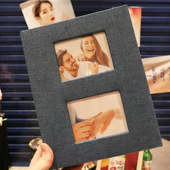 200 6-инчов фотоалбум Polaroid с отворен прозорец, тъканно покритие, семеен албум с голям капацитет