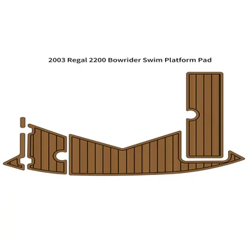 2003 Re-gal 2200 Bowrider платформа за плуване, подложка за лодочной комплект от пяна EVA, кърлежи подложка за пода