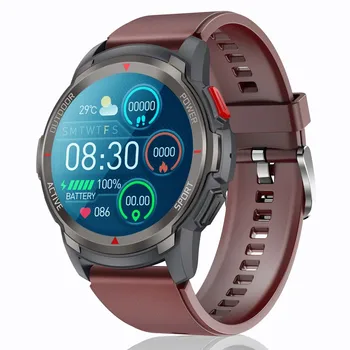 2022 MAX10 Кръгли Мъжки Смарт Часовници с Bluetooth с Функция за да Отговорите На Повикване, Спортни водоустойчив Умен Часовник за Мъже и Жени за IOS и Android