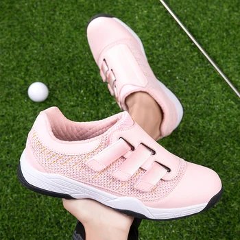 2023 Модерни обувки за голф, мъжки и дамски маратонки за голф големи размери 37-47, лека нескользящая обувки
