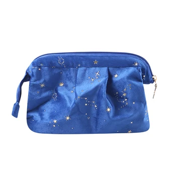 2023 Нова чанта за тоалетни принадлежности модерна дамска чанта със звездното небе топъл печат в един косметичке голям капацитет, козметичен органайзер