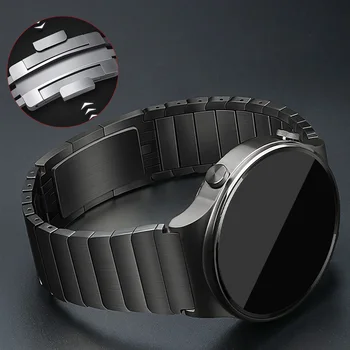 22 мм Метална Каишка За Huawei Watch 4 GT 2 3 Pro 46 мм Samsung Galaxy Watch Gear S3 Гривна От Неръждаема Стомана За Amazfit GTR Band