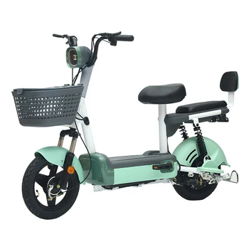 350w48v12a/20a Електрически мотоциклет за възрастни, скутери, устойчива на плъзгане педал, подсветка на фаровете, амортизирующая вилката