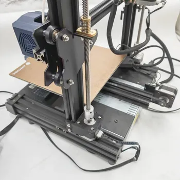 3D принтер Funssor Anycubic Kobra Go комплект за ъпгрейд на водещите винт с две оси Z, кабел комплект с две оси на двигателя Z Y-тип, работещ на kobra