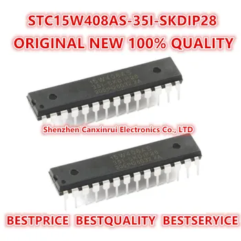 (5 бр) Оригинален Нов 100% качествен чип STC15W408AS-35I-SKDIP28 Електронни компоненти, Интегрални схеми