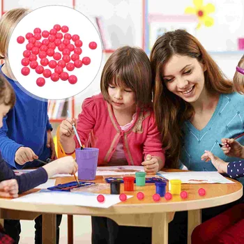 50 бр. пластмасови игра топката, Образователна играчка Прескочи Цветни топки за деца Пъстри