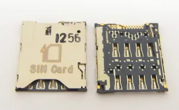 500 бр./лот маркова новост гнездо за четец на SIM карти за Sony C6502 C6503 ZL LT35 L35 L35H Притежателя Тава Гнездо