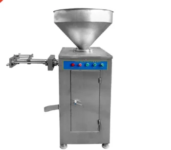 500 кг търговски автоматична пневматична машина за печат на колбаси от неръждаема стомана за мясопереработки