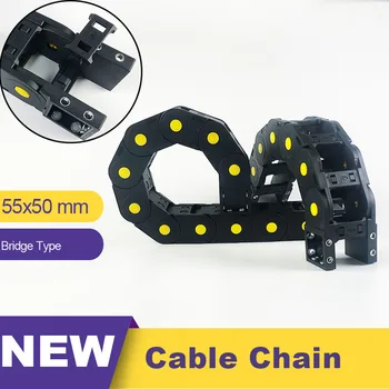 55 * 50 55x50 найлонов пластмасов кабел за пренос, верижен мост, тяговый лист, теглене на въже, 55 жично притежателя
