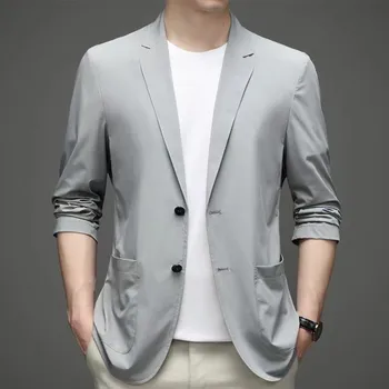 5770-2023, мъжки нова корейска модерно яке за бизнес и почивка, този луксозен костюм в стил Yinglun