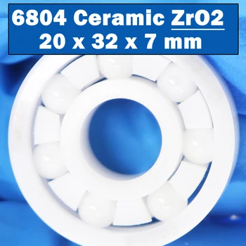 6804 изцяло керамични, носещи (1 бр.) 20*32*7 Материал мм ZrO2 6804CE, всички лагери от циркониевой керамика 6804