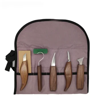 7 БР. нож за дърворезба, длето, дървообработващи режещи инструменти, набор от ръчни инструменти, дърворезба, скульптурная лъжица