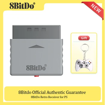 8 bitdo Ретро Приемник, Bluetooth Адаптер Ключ за PS1, PS2, Windows за Xbox Серия Xbox One, Switch Pro и аксесоари PS5/PS4