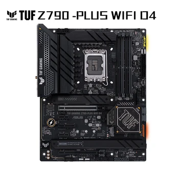 ASUS TUF GAMING Z790-PLUS WIFI D4 LGA 1700 Детска дънна платка Intel 12-ти и 13-ти поколения ATX PCIe 5.0, DDR4, 4xM.2 слота, 16 + 1 DrMOS, WIFI6