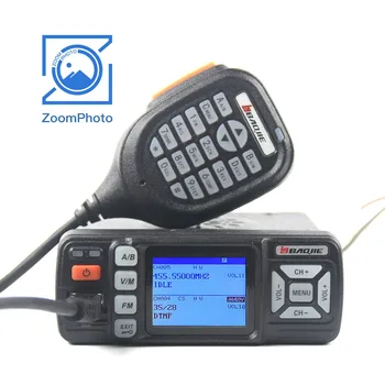 BJ-318 преносима радиостанция двухдиапазонная мини автомобилна мобилна радиостанция 25 W 400-470 Mhz и 136-174 Mhz