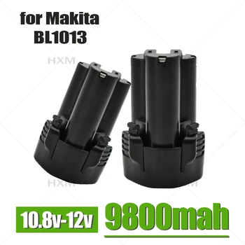 BL1013 10,8 V 9800 mah Литиево-Йонна Акумулаторна Батерия Подмяна на Електроинструменти Makita BL1014 TD090D DF030D DF330D MUS052D