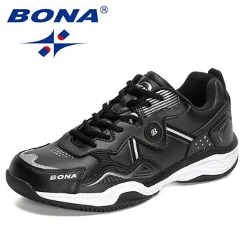 BONA/Новост 2023, дизайнерски мъжки спортен дишащи обувки, мъжки Zapatillas, класически тенис обувки за бягане, обувки Mansculino