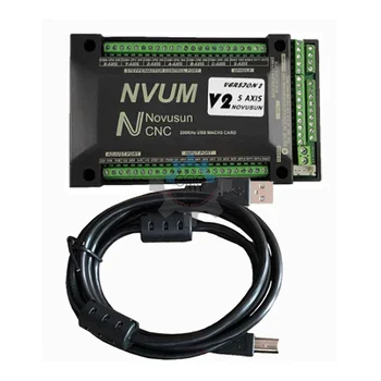 CNC Mach3-USB такса управление на NVUM V2-Контролер за движение 200 khz фреза с ЦПУ 3 /4 /5/6 Ос за гравировального станка направи си Сам