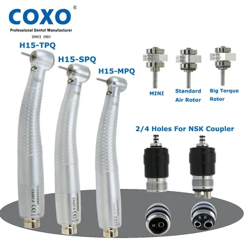 COXO стоматологичен високоскоростен led накрайник Мини/стандартен/с ротатор глава, въздушно-турбинен connector, подходящ за съединители NSK B2/M4 QD-J