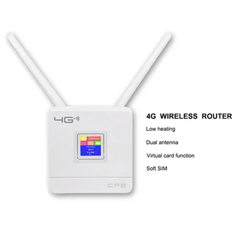 CPE903-E 4G Безжичен Рутер 150 Mbps Високоскоростен 4G LTE Рутера IEEE 802.11 b/g/n със слот за СИМ-карта за Битови Удобства