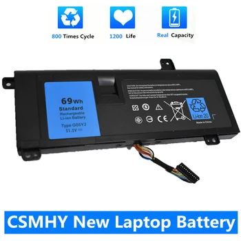 CSMHY Нова Батерия за лаптоп GO5YJ G05YJ за DELL Alienware 14 A14 M14X R3 R4 0G05YJ Y3PN0 8X70T 14D-1828 14D-2728 14D-4528