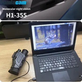 H1-355 Външна Безопасна Ловна Камера Монокуляр Уред за Нощно Виждане 8MP 1080P HD 2 