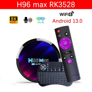 H96 MAX RK3528 Smart TV Box Android 13 4G 64GB 32G 8K Wifi BT media player H96MAX TVBOX Android11 телеприставка 2 GB 16GB