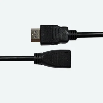 HDMI-съвместим удлинительный кабел от мъжа към жената, 4K, 3D, HDMI-съвместим удължен кабел 1,4 за HD-tv, LCD лаптоп, проектор PS3 HDMI-съвместим удлинительный кабел от мъжа към жената, 4K, 3D, HDMI-съвместим удължен кабел 1,4 за HD-tv, LCD лаптоп, проектор PS3 0