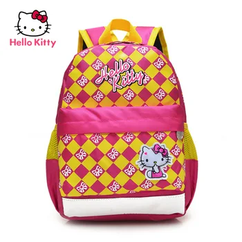 Hello Kitty най-Лесният и удобен лек и водоустойчив детска раница със сладък анимационен чанта за детска градина, подходящ за момичета