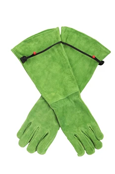 KIM ЮАН 100 Чифта кожени заваръчни ръкавици - Топлоустойчиви, подходящи за градинарство/ Tig заваряване /Пчеларство / барбекю