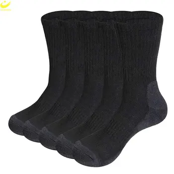 LAZAWG Спортни баскетболни чорапи за джогинг, дишащи, абсорбиращи влагата спортни чорапи, дълги стил, дезодорант от пот, Sox Мъжки зимни