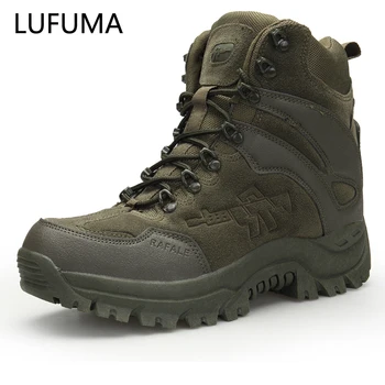 LUFUMA/ тактически армейските обувки в стил милитари, мъжки обувки от естествена кожа, dr. ботуши за лов, трекинг, къмпинг, планинско катерене, зимни работна обувки, обувки