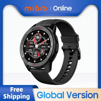 Mibro Часовници X1 Глобалната Версия на 350 mah Батерия 1,3-Инчов AMOLED Екран Измерване на SpO2 Bluetooth Модерен Спорт, За Мъжете, За Жените Smartwatch