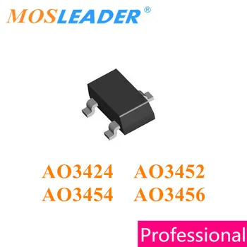 Mosleader AO3424 AO3452 AO3454 AO3456 SOT23 3000 бр. N-Канален 20 На 30 Произведено в Китай с Високо качество
