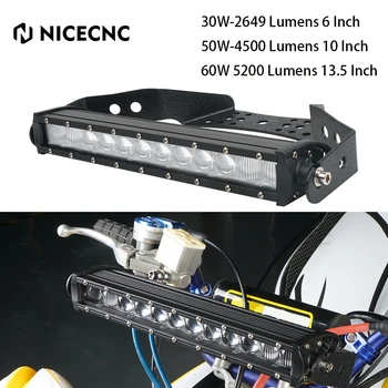 NICECNC ATV Фаровете Led Главоболие Лампа 30 W-2649ЛМ/50 W-4500ЛМ/60 W-5200ЛМ Скоба За Yamaha Raptor 700 700R 350 250R YFZ