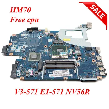 NOKOTION Q5WV1 LA-7912P дънна платка за лаптоп acer E1-571G V3-571 V3-571G E1-571G NBC1F11001 NB.C1F11.001 HM70 SJTNV безплатна процесор