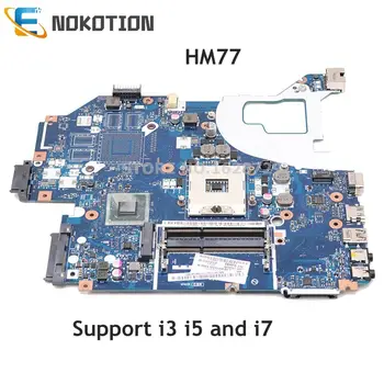 NOKOTION Q5WVH LA-7912P дънна Платка за Acer E1-531 E1-571G V3-571G V3-571 дънна Платка на лаптоп NBY1111001 NB.Y1111.001 HM77 DDR3