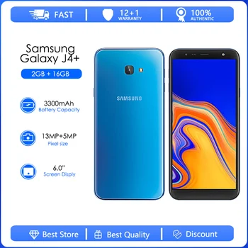 Samsung Galaxy J4 + Възстановени-Оригинален J415F 4G LTE Телефон Android 6.0 